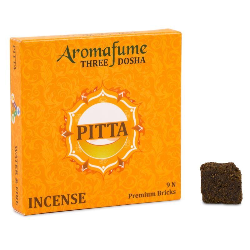 Smilkalų kaladėlės Pitta Dosha, Aromafume, 40g Smilkalų kaladėlės Pitta Dosha, Aromafume, 40g