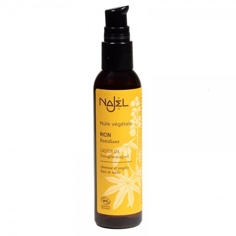 Organic castor oil for skin and hair care Castor, Njel, 80ml