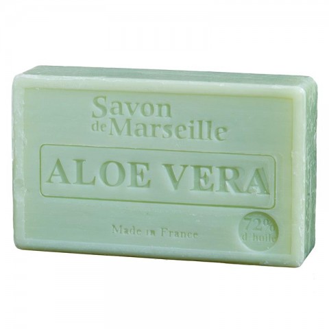 Натуральное мыло с алоэ Алоэ Вера, Савон де Марсель, 100г