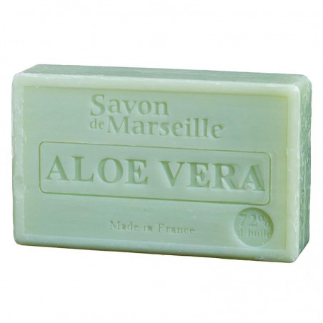 Natūralus muilas su alaviju Aloe Vera, Savon de Marseille, 100g