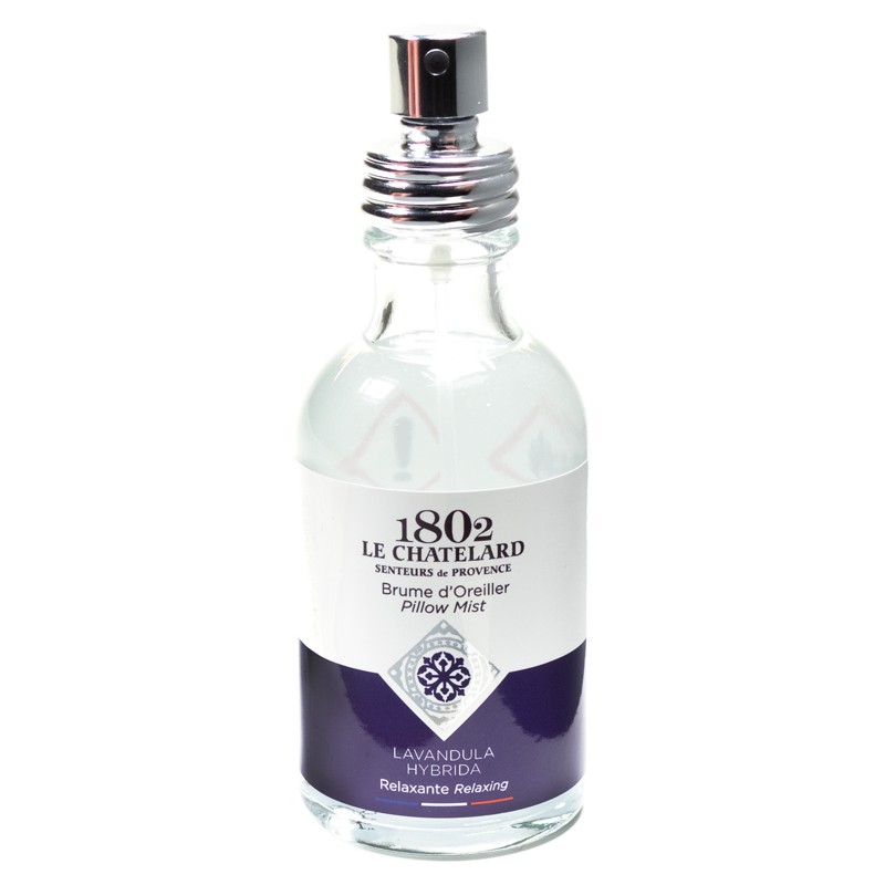 Aromatinis purškiklis pagalvei su levandomis Sleep Well Lavender, Le Chatelard 1802, 100g Aromatinis purškiklis pagalvei su levandomis Sleep Well Lavender, Le Chatelard 1802, 100g