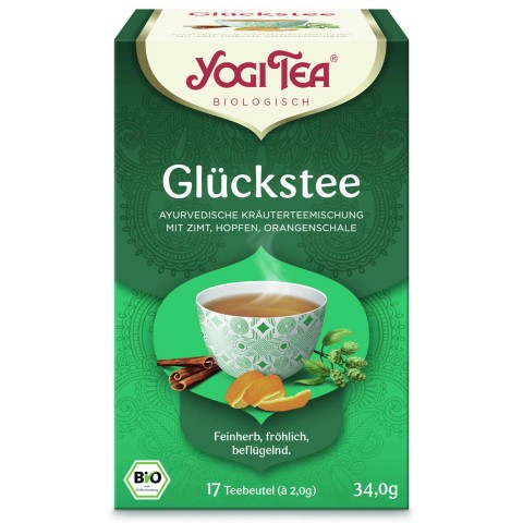 Spiced tea for mood Bright Mood Gluckstee, Yogi Tea, organic, 17 packets