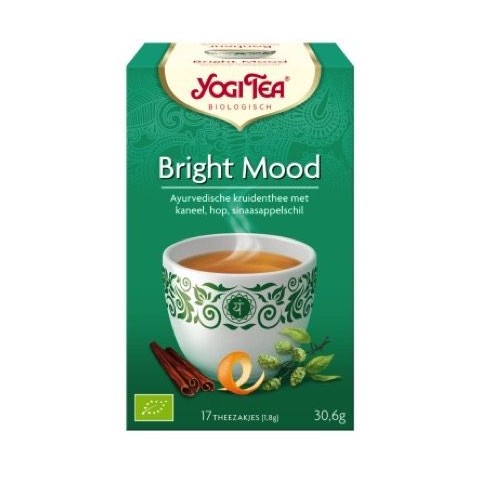 Пряный чай для настроения Bright Mood Gluckstee, Yogi Tea, органический, 17 пакетиков