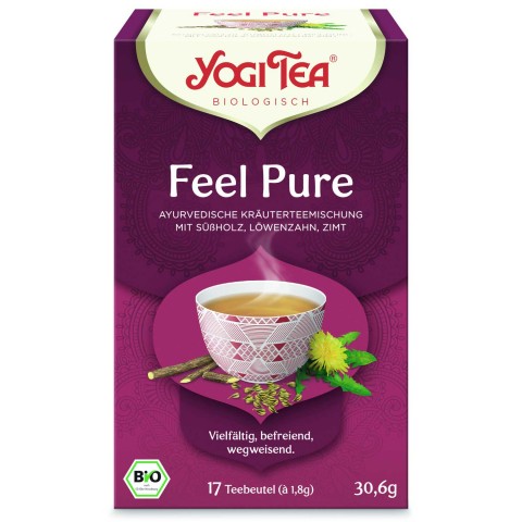 Spiced Ayurvedic tea Detox, Yogi Tea, 17 packets