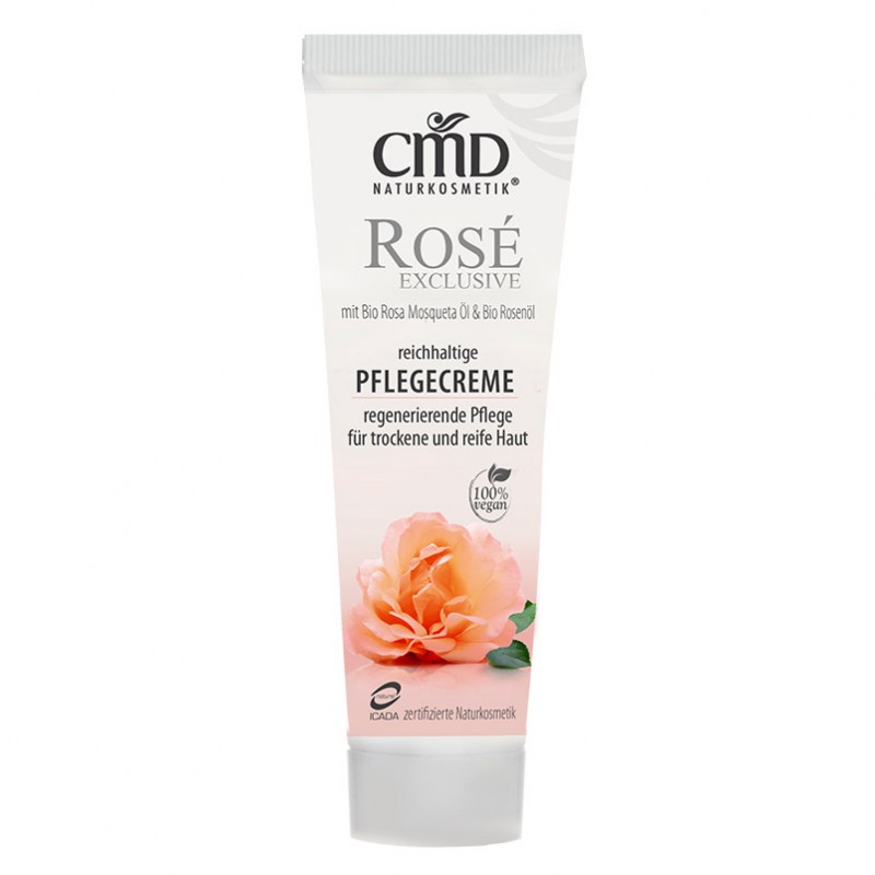 Veido kremas Rose Exclusive, CMD Naturkosmetik, 50 ml