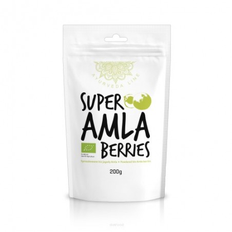 Indiškojo lapainio milteliai Super Amla, ekologiški, Ayurveda Line, 200g