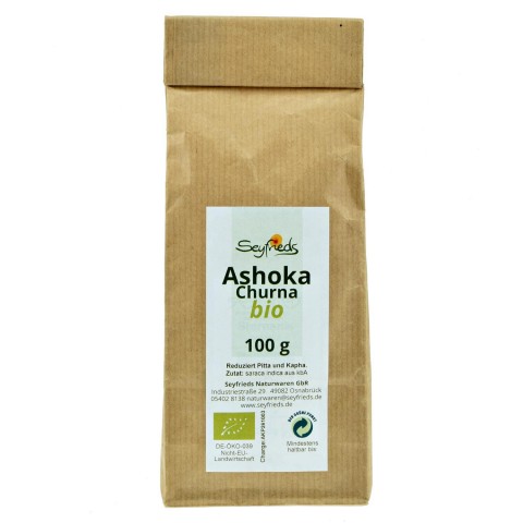 Ashoka (indinės raudenos) medžio žievės milteliai, ekologiški, Seyfried 100g