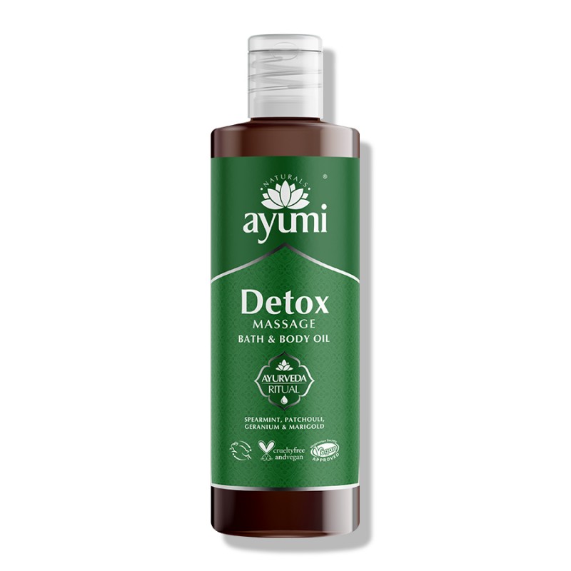 Valantis kūno masažo aliejus Detox, Ayumi, 250 ml