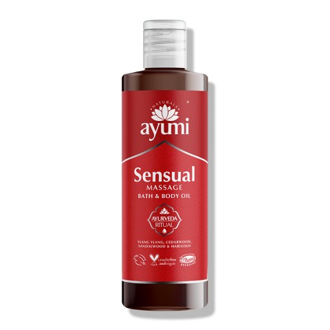 Чувственное массажное масло для тела Sensual, Ayumi, 250 мл