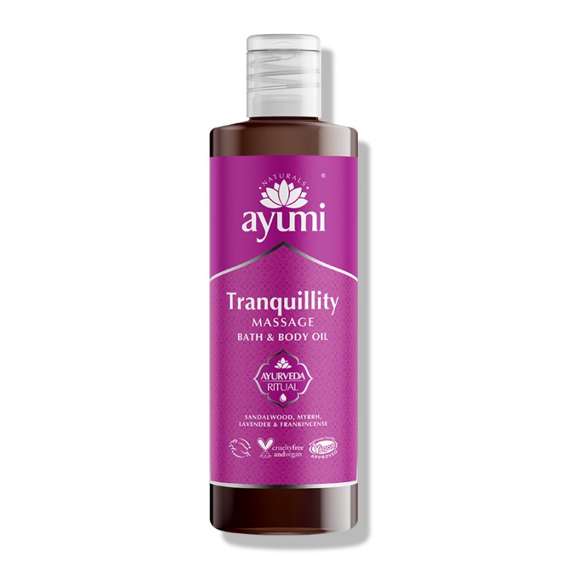 Raminantis kūno masažo aliejus Tranquility, Ayumi, 250 ml