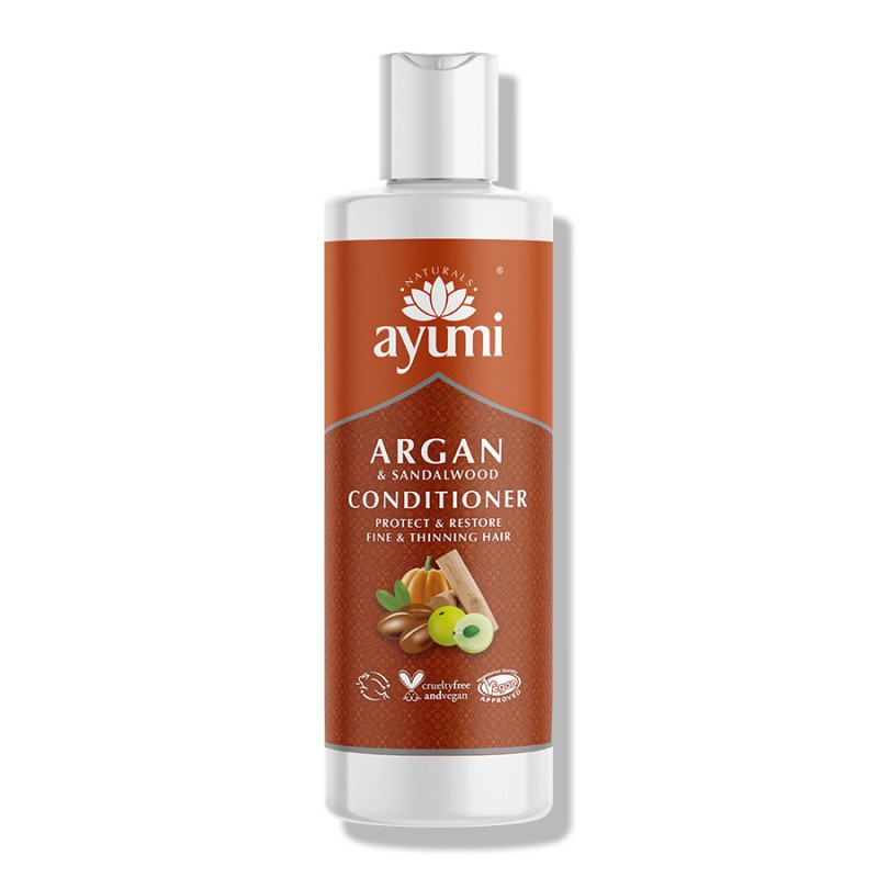 Atkuriantis plaukų kondicionierius Argan & Sandalwood, Ayumi, 250 ml