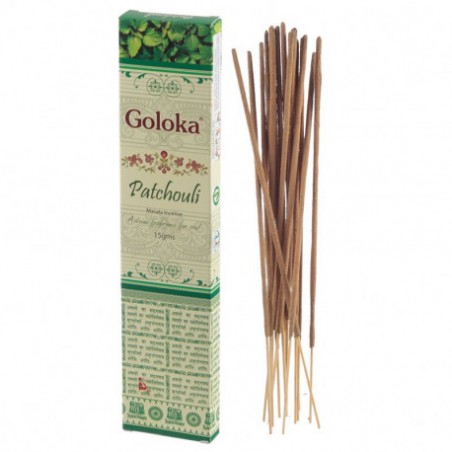 Goloka Patchouli incense sticks, 15g