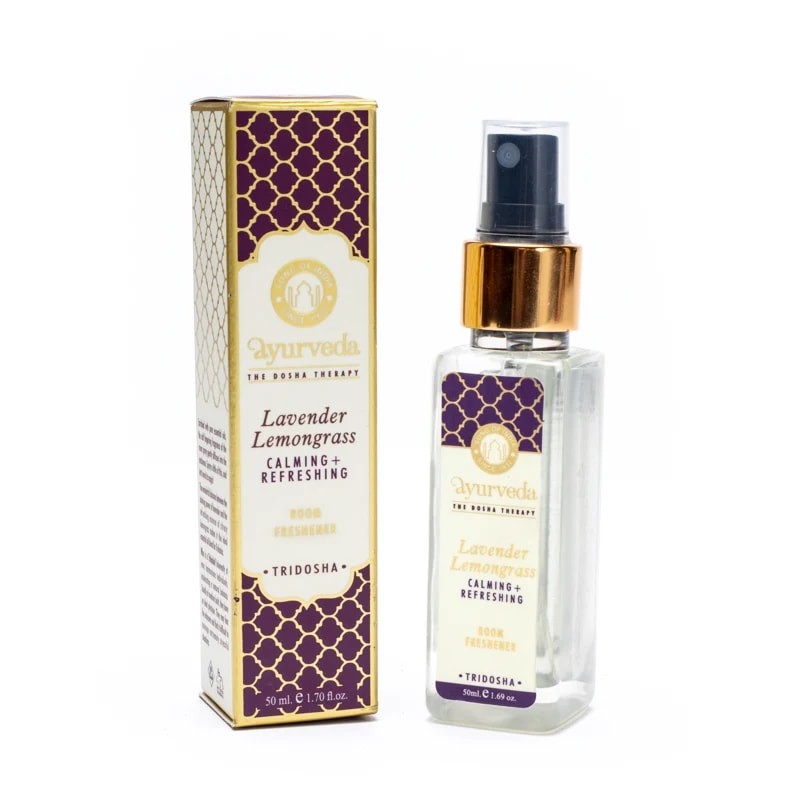 Ajurvedinis oro gaiviklis Tridosha Lavender Lemongrass, 50ml Ajurvedinis oro gaiviklis Tridosha Lavender Lemongrass, 50ml