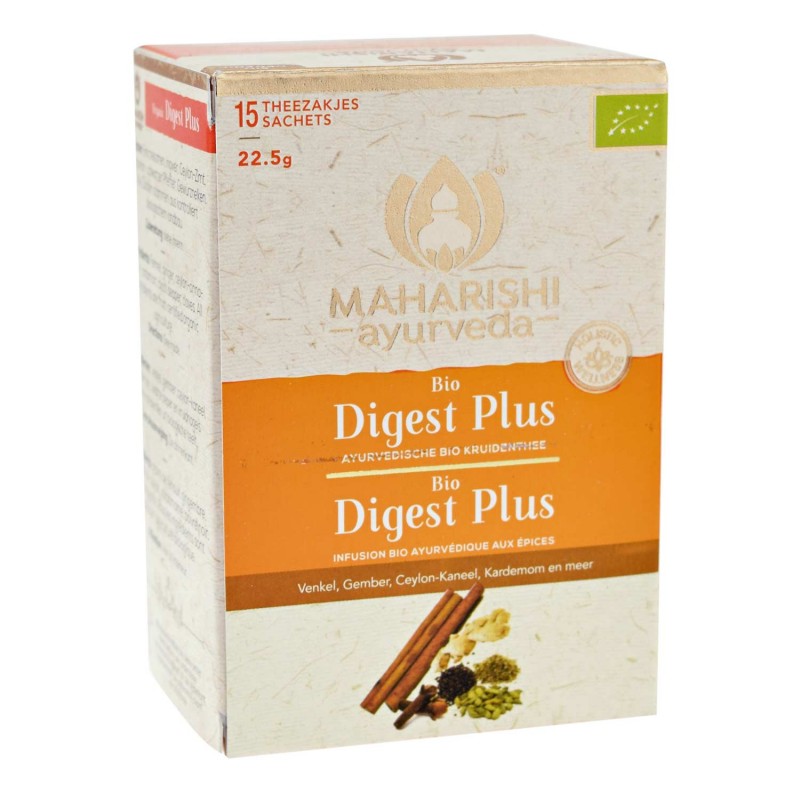 Ajurvedinė žolelių ir prieskonių arbata Digest Plus, Maharishi Ayurveda, 15 pakelių Ajurvedinė žolelių ir prieskonių arbata Digest Plus, Maharishi Ayurveda, 15 pakelių