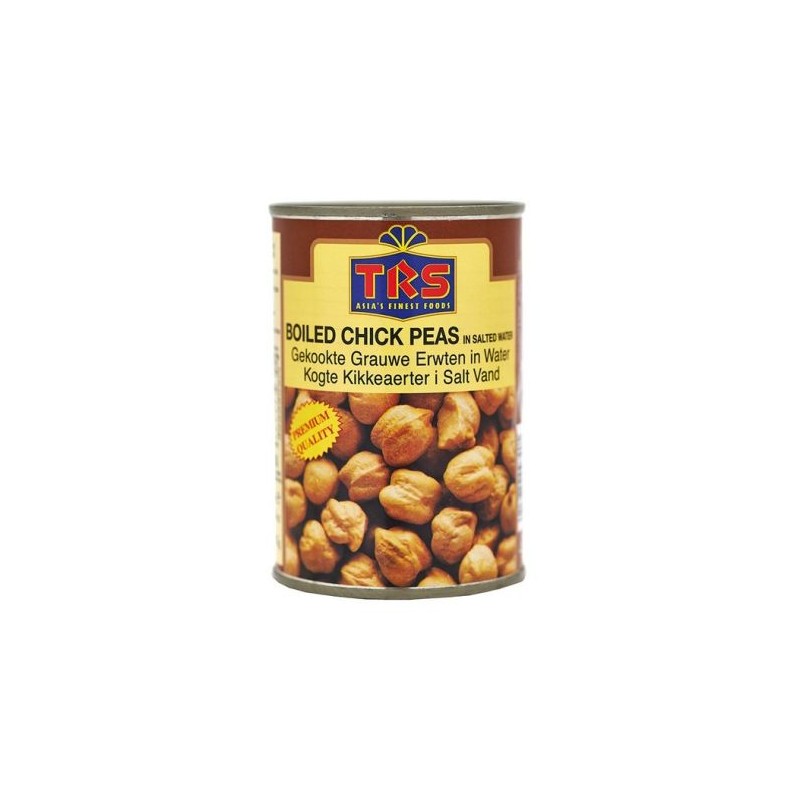 Cooked canned chickpeas, TRS, 400g