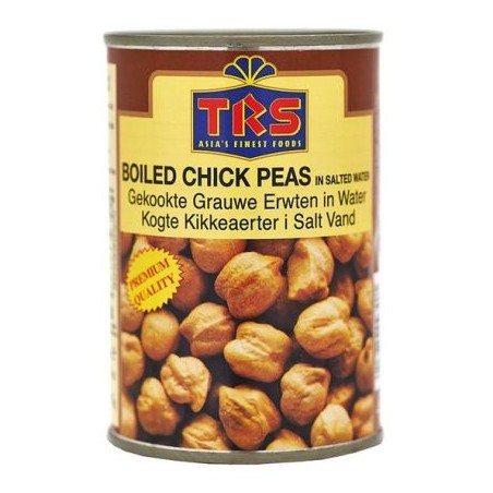 Cooked canned chickpeas, TRS, 400g