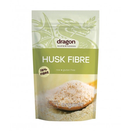 Волокна подорожника Psyllium Husk, органические, Dragon Superfoods, 150 г