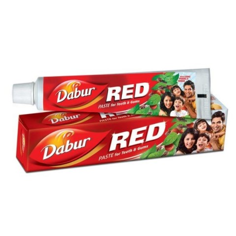 Зубная паста с 7 лекарственными растениями RED, Dabur, 100г