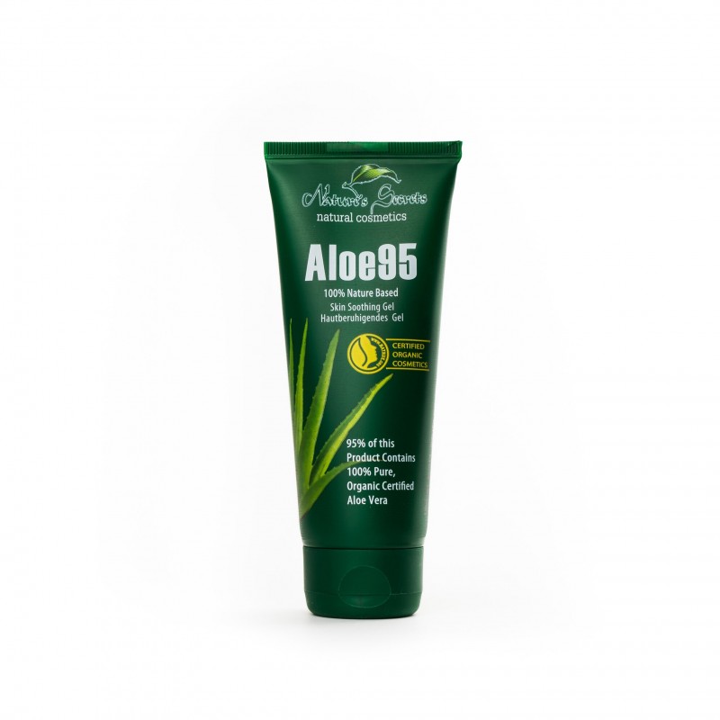 Raminamasis odos gelis su alaviju Aloe 95, Natures Secrets, 100ml Raminamasis odos gelis su alaviju Aloe 95, Natures Secrets, 100ml