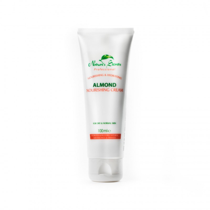 Maitinamasis veido kremas su migdolais Almond, Natures Secrets, 100ml Maitinamasis veido kremas su migdolais Almond, Natures Secrets, 100ml