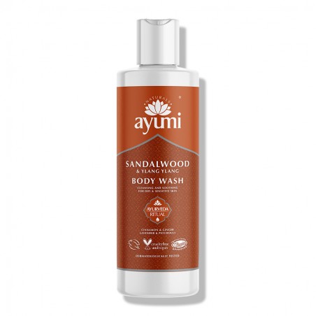 Гель для тела с сандалом Sandalwood & Ylang Ylang, Ayumi, 250 мл