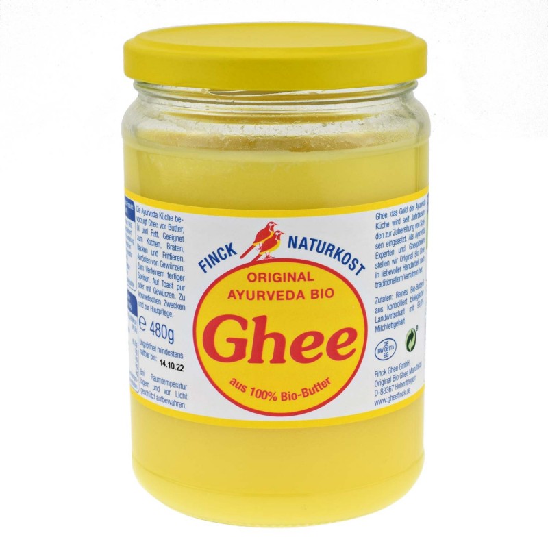 Ekologiškas lydytas sviestas ghi (ghee) Finck Naturkost, 480g