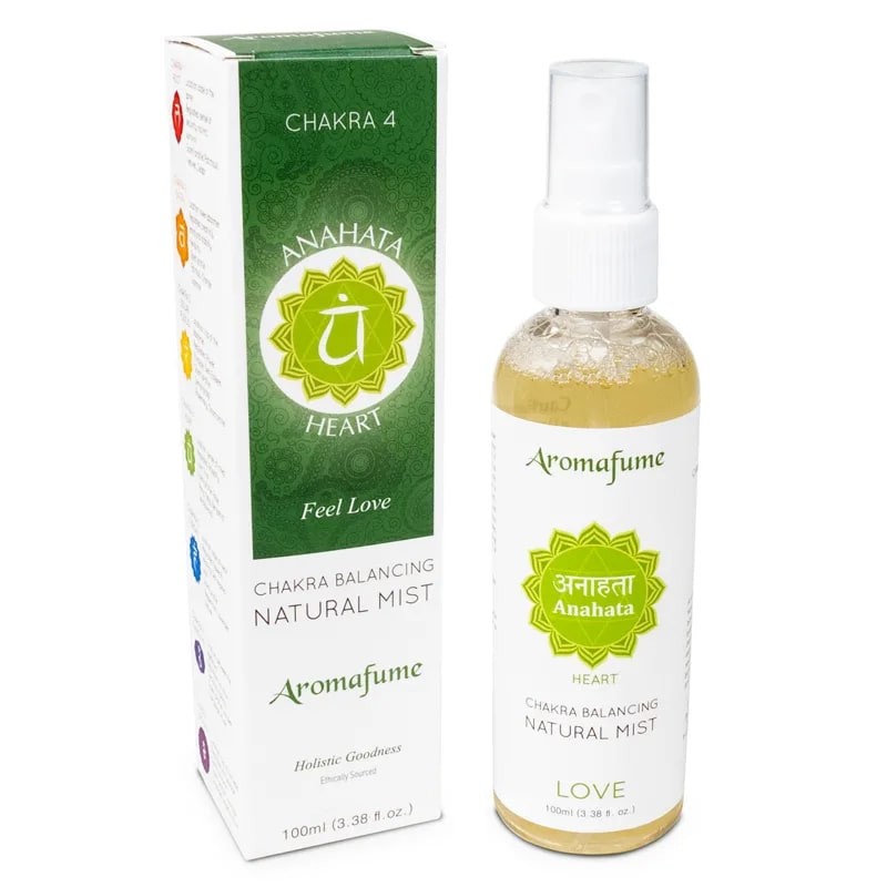 Purškiamas oro gaiviklis Anahata 4rd Chakra, Aromafume, 100ml Purškiamas oro gaiviklis Anahata 4rd Chakra, Aromafume, 100ml