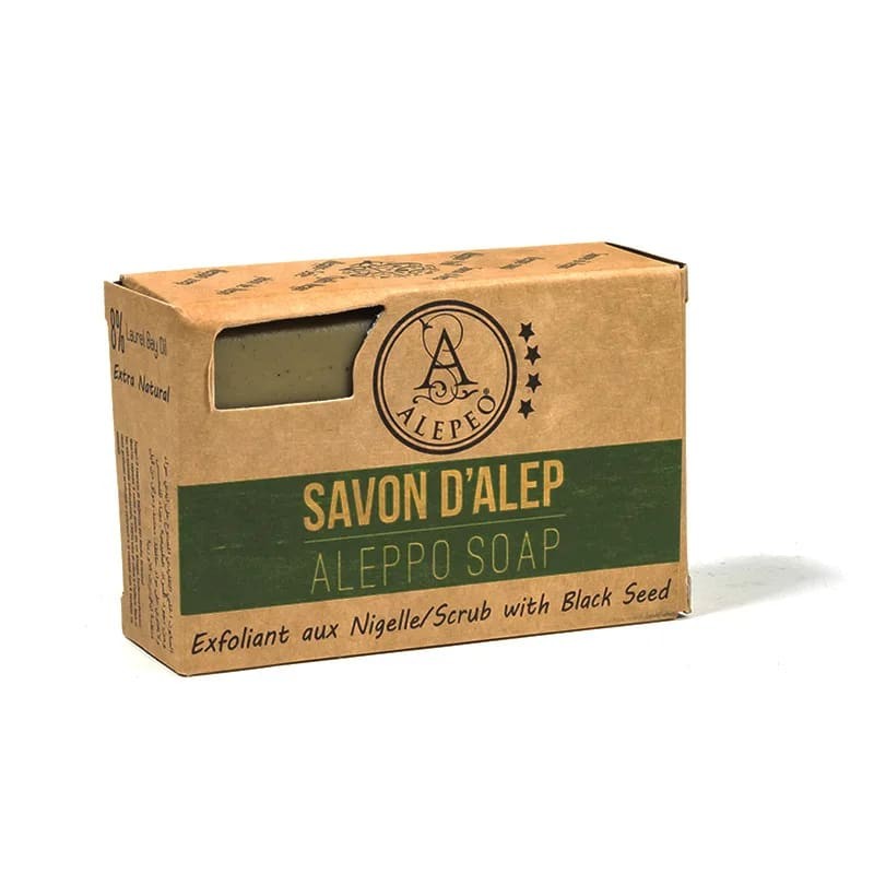 Muilas su juodgrūdėmis Nigella, Aleppo, 100g Muilas su juodgrūdėmis Nigella, Aleppo, 100g