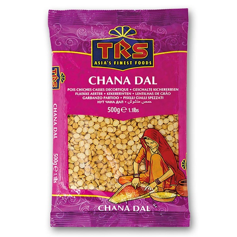 Skaldyti avinžirniai Chana Dal, TRS, 500g Skaldyti avinžirniai Chana Dal, TRS, 500g