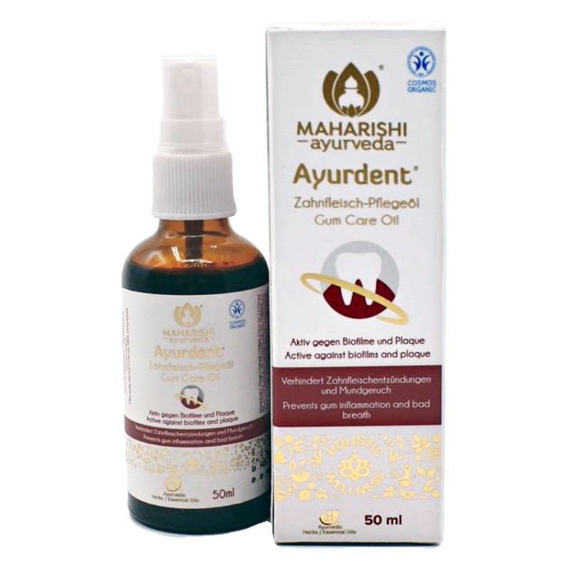 Dantenų priežiūros aliejus Ayurdent®, Maharishi Ayurveda, 50ml Dantenų priežiūros aliejus Ayurdent®, Maharishi Ayurveda, 50ml