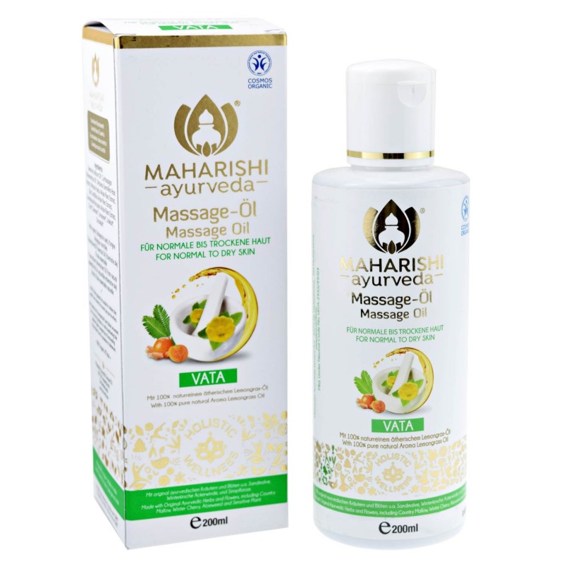 Masažo aliejus sausai odai Vata, Maharishi Ayurveda, 200ml