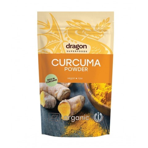 Turmeric powder Curcuma, organic, Dragon Superfoods, 150g