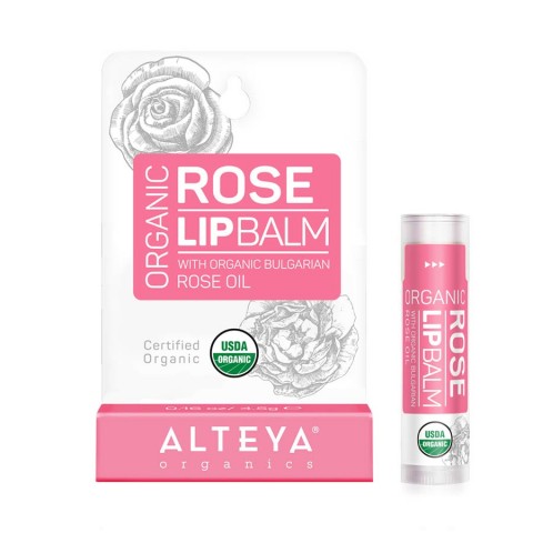 Lūpų balzamas Rose, Alteya Organic, 4.5g