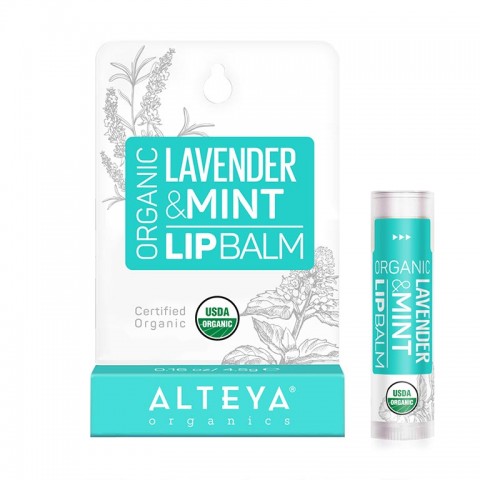 Lip balm Lavender & Mint, Alteya Organic, 4.5g