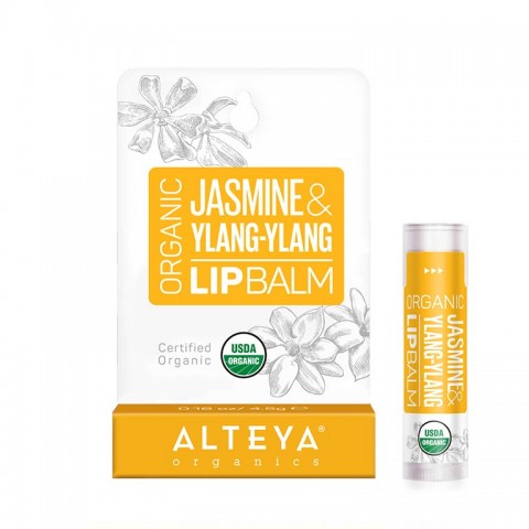 Lūpų balzamas Jasmine & Ylang-Ylang, Alteya Organic, 4.5g