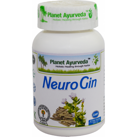 Food supplement NeuroGin, Planet Ayurveda, 60 capsules