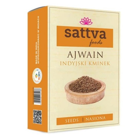 Семена тмина Ajwain, Sattva Foods, 100 г
