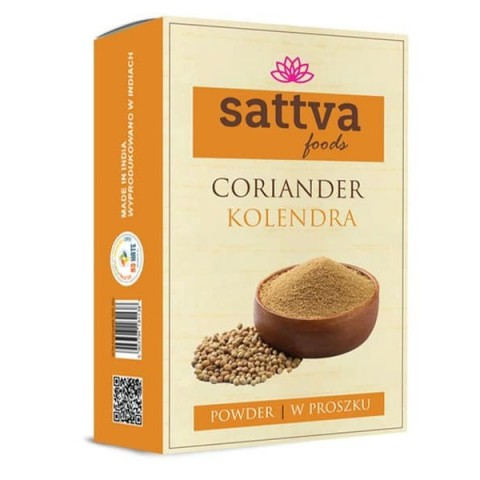 Семена кориандра молотые, Sattva Foods, 100г