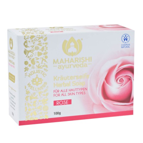 Vaistažolių muilas Rose, Maharishi Ayurveda, 100 g