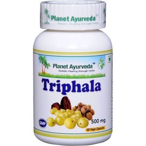 Maisto papildas "Triphala", Planet Ayurveda, 60 kapsulių