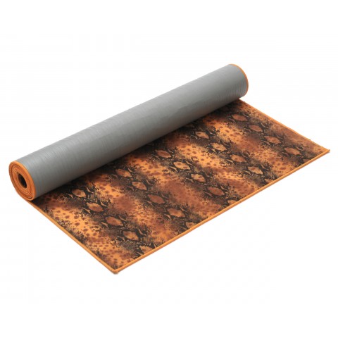 Yoga mat with drawing of...