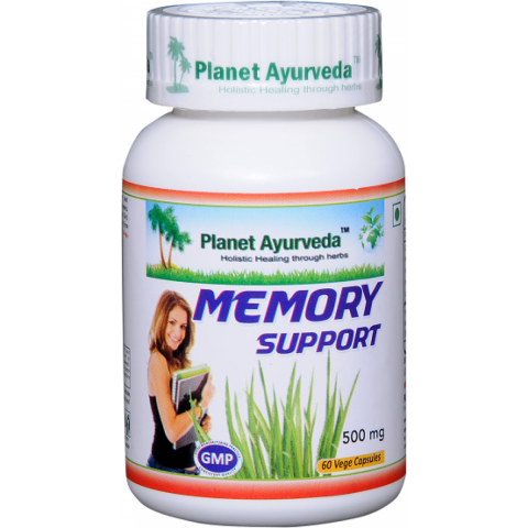 Food supplement Memory Support, Planet Ayurveda, 60 capsules