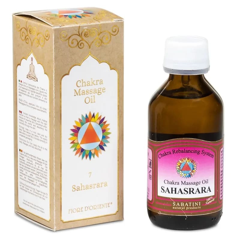 Masažo aliejus Chakra 7 Sahasrara, Fiore D'Oriente, 100ml