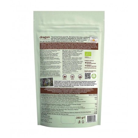 Atogrąžų miškų cukrus, ekologiškas, Dragon Superfoods, 250g