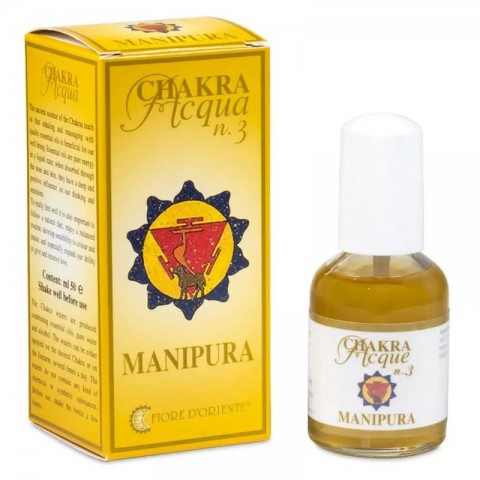 Spray perfume Chakra 3 Manipura, Fiore D'Oriente, 50ml
