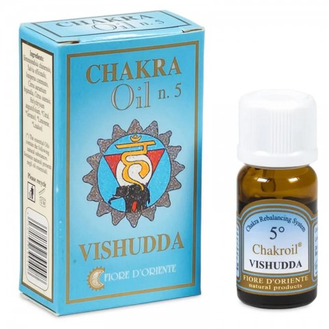Eterinis aliejus Chakra 5 Vishudha, Fiore D'Oriente, 10 ml