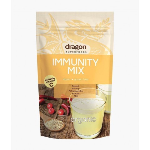 Supermaisto milteliai Immunity Mix, ekologiški, Dragon Superfoods, 150g