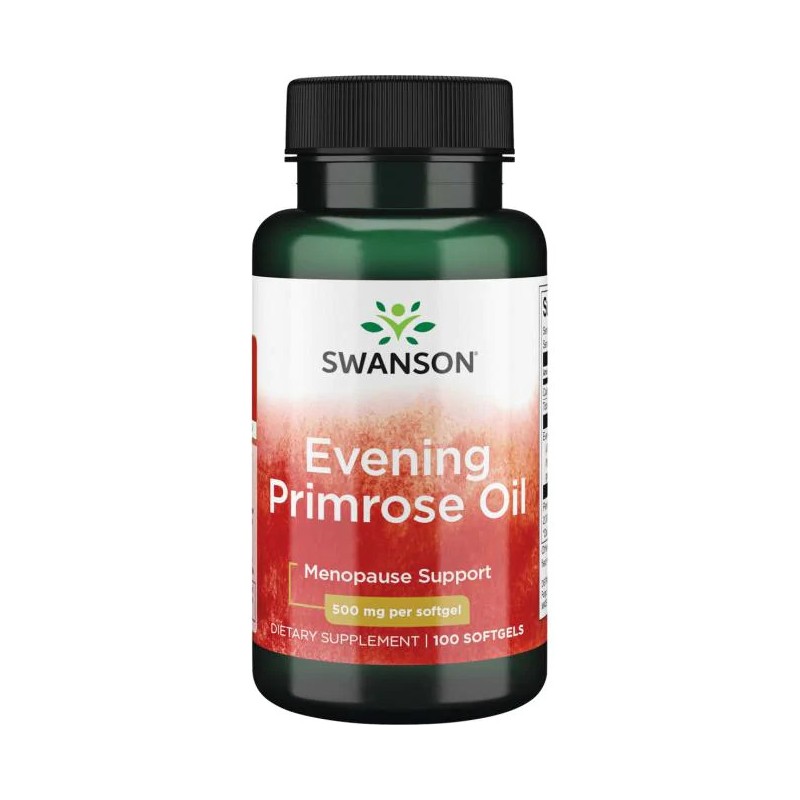 Evening Primrose Oil, Swanson, 500mg, 100 capsules