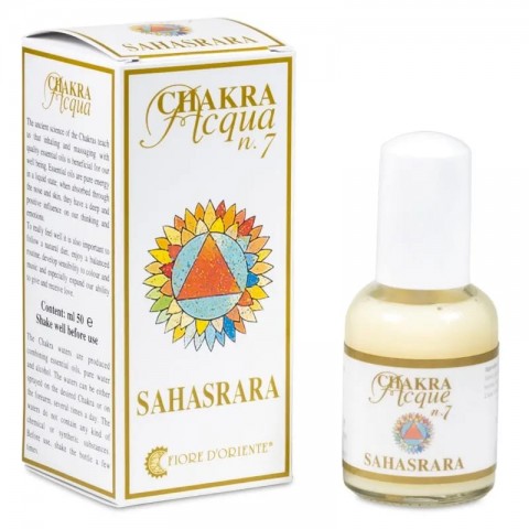 Spray perfumed water Chakra 7 Sahasrara, Fiore D'Oriente, 50ml