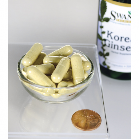 Корейский женьшень Korean Ginseng, Swanson, 500 мг, 100 капсул